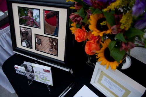 Edible Sarasota launch party display Edible Sarasota launch party display