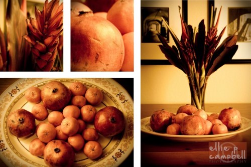 Pomegranate Still Life