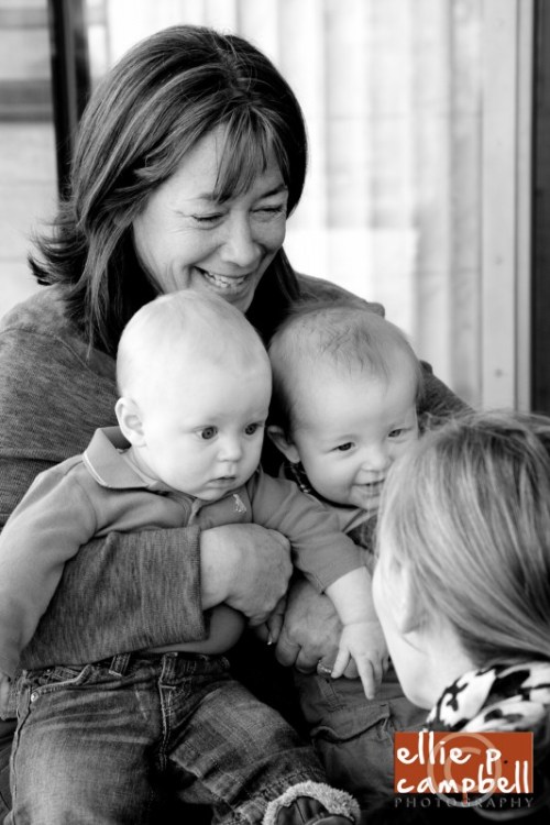 Bubbie with the boys