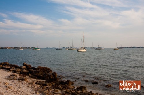 sunset on the bay sunset on the bay