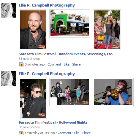 new Facebook photos from Sarasota Film Festival