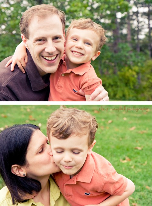 Jordan with his parents