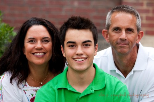 Lisa, Charlie, and John