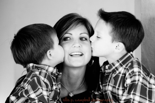 Caiden, Kim, and Cameron