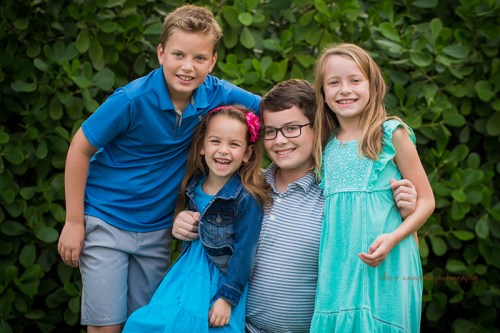 Max, Cora, Jack & Clare